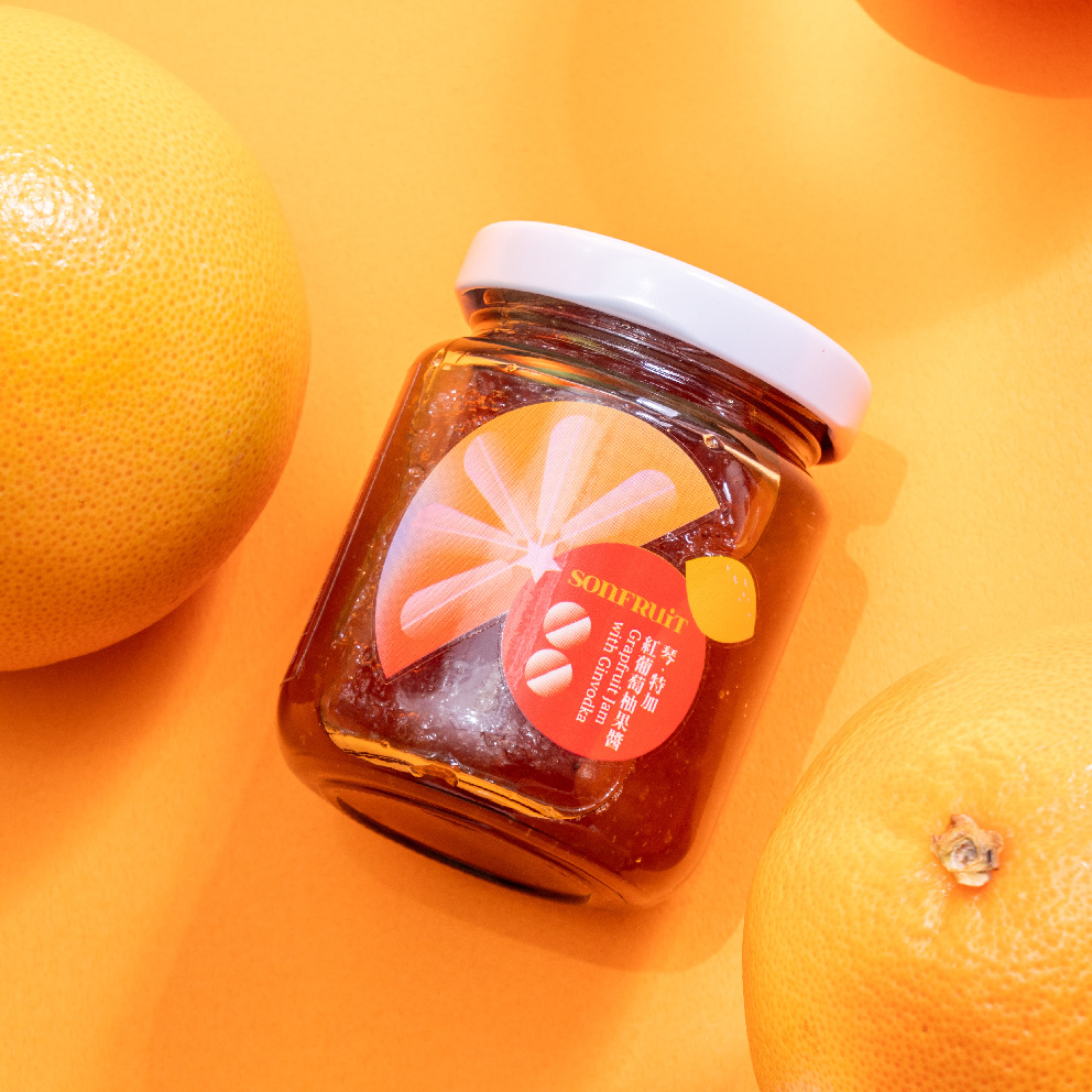 琴·特加紅葡萄柚天然手工果醬